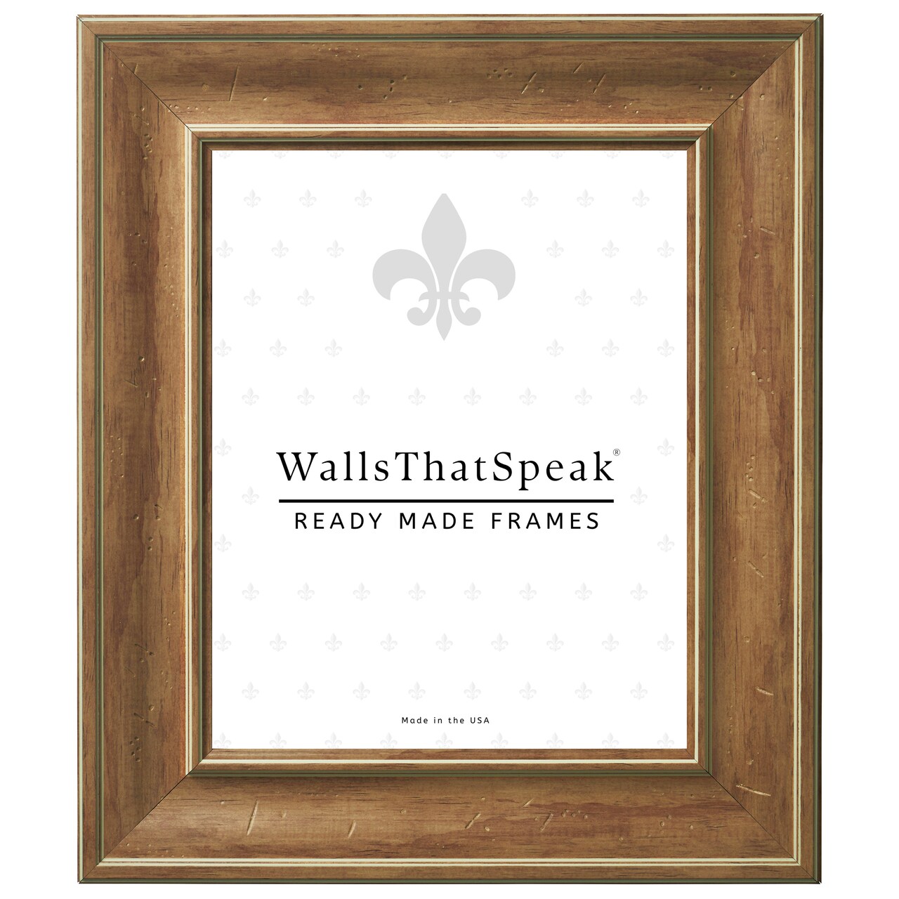 8x10 Picture Frame, Ashbury 2.25 Inch Polystyrene Moulding, Wall Display Frame for Art, Posters, or Photos by wallsthatspeak